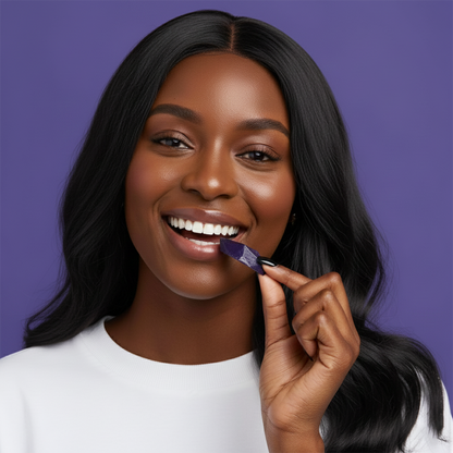 Bandes Blanchissantes Violettes – Souriez Plus Blanc, Sans Sensibilité