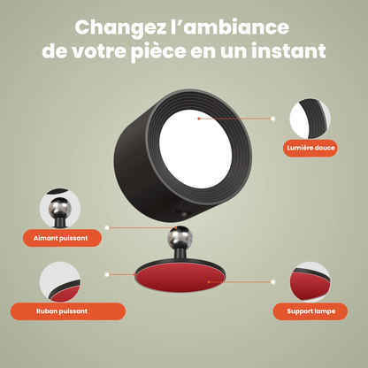 Vena Light – La Lampe LED 360° Sans Fil