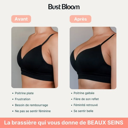 Bust Bloom – Brassière Intelligente pour Volume & Fermeté