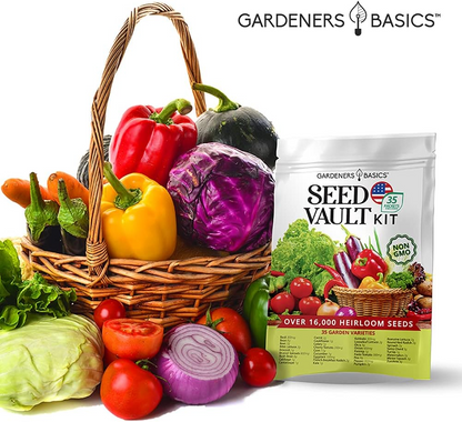 GreenHarvest - Kit Légumes & Herbes 35 Variétés