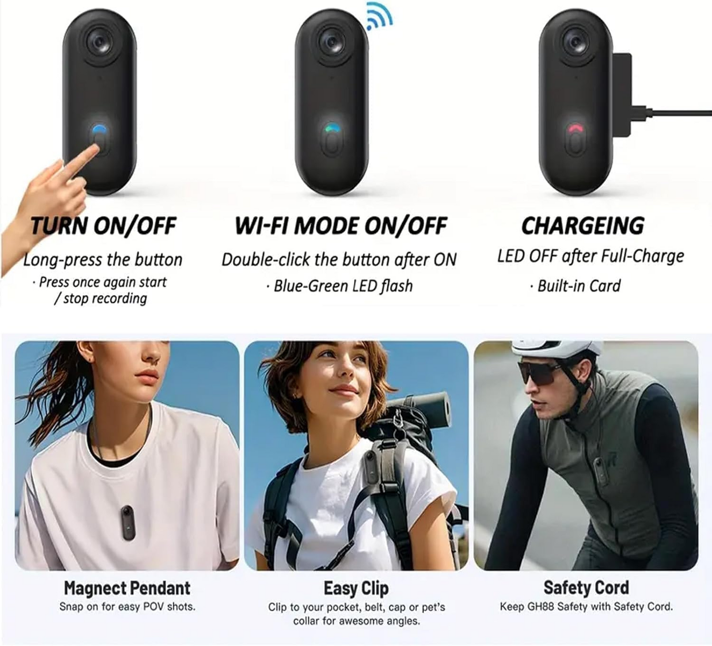 ProView 4K - Caméra Magnétique Portable Ultra HD