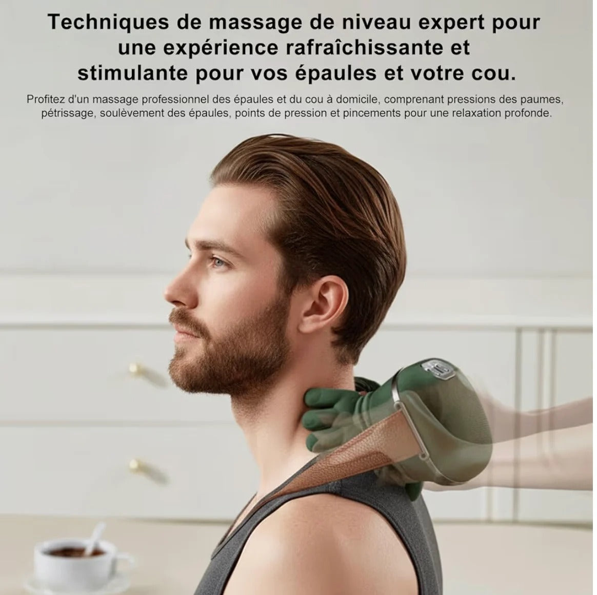 TheraTouch™ – Appareil de massage portable pour relaxation et soulagement