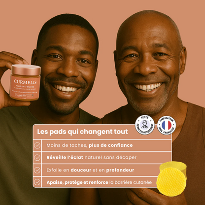 Pads Curcuma Anti-Taches – Peaux Noires & Métissées