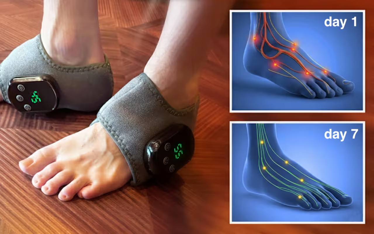 EMSense™ – Massager de Pieds Triple Thérapie