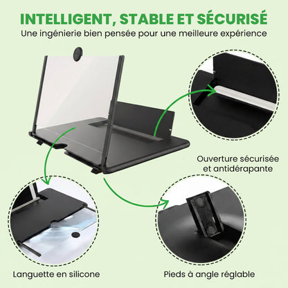 ÉcranGéant - Transforme ton téléphone en écran géant portable