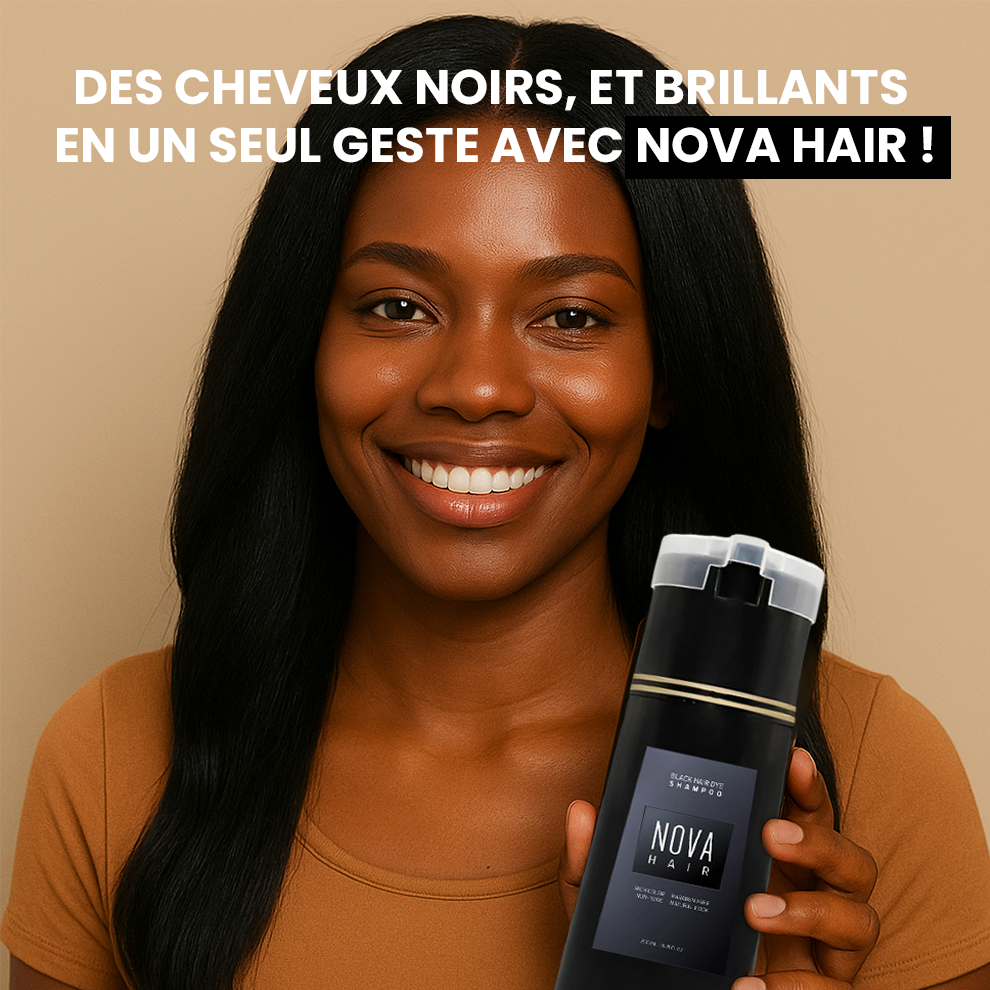 NovaHair Shampooing Colorant Naturel