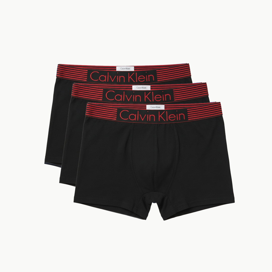 Calvin Klein Boxers Homme - Pack Essentiel de 3 Boxers